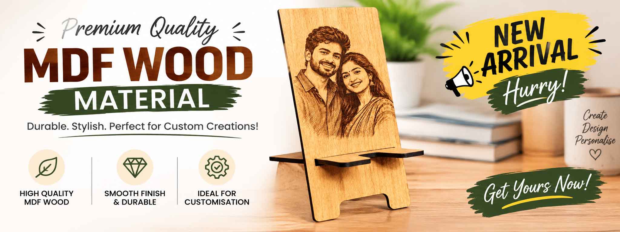 MDF WOOD STAND